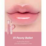 romand Glasting Color Gloss (#01 Peony Ballet)